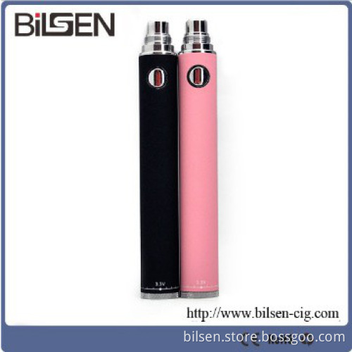 Fashionable variable voltage battery evod twist ecig battery